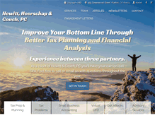 Tablet Screenshot of hewittcouch.com